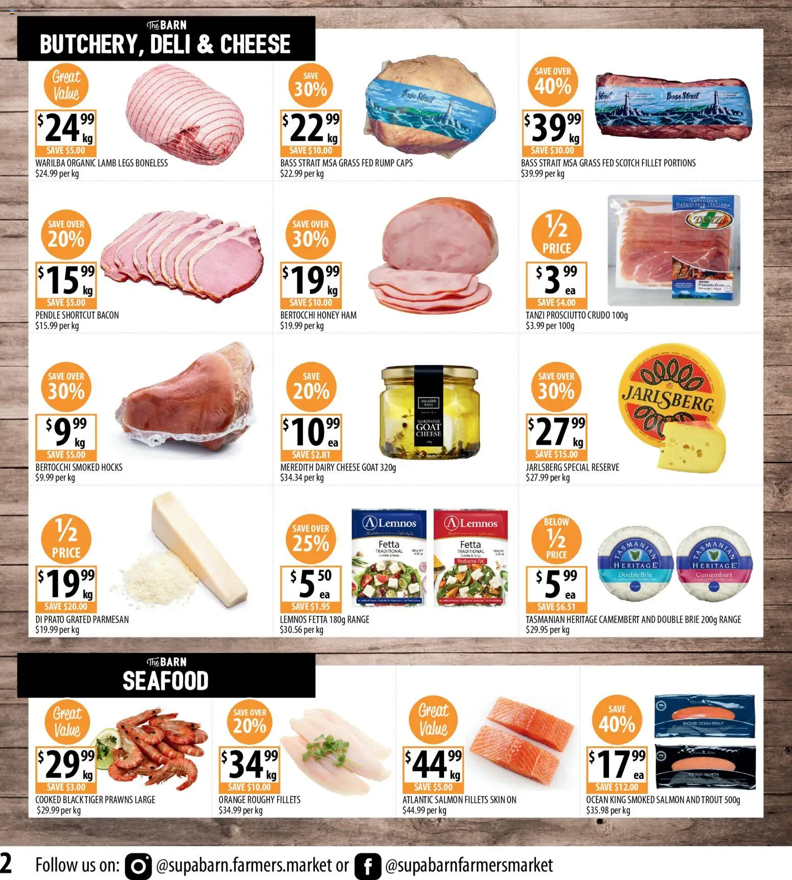 Supabarn catalogue - valid from 12/08/2026 | Page: 2 | Products: Prosciutto, Prosciutto crudo, Ham, Camembert