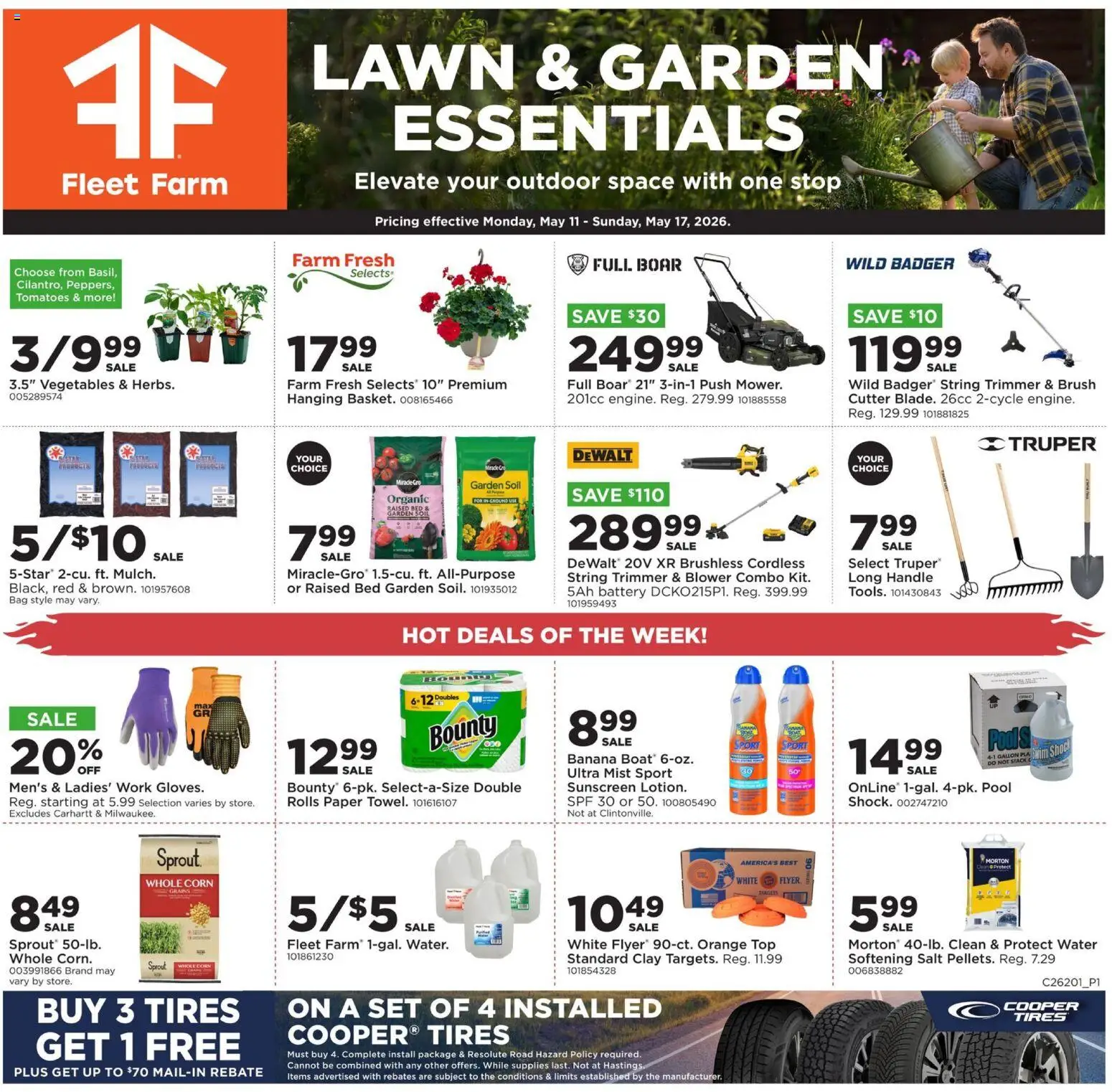 Mills Fleet Farm Weekly Ad - valid from 11.05.2026 | Page: 1