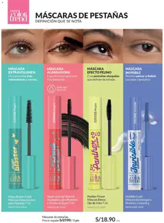 Vista previa de folleto Avon catálogo - Campaña 11 de la Avon válido desde 01/07/2026 | Página: 45 | Productos: Máscara