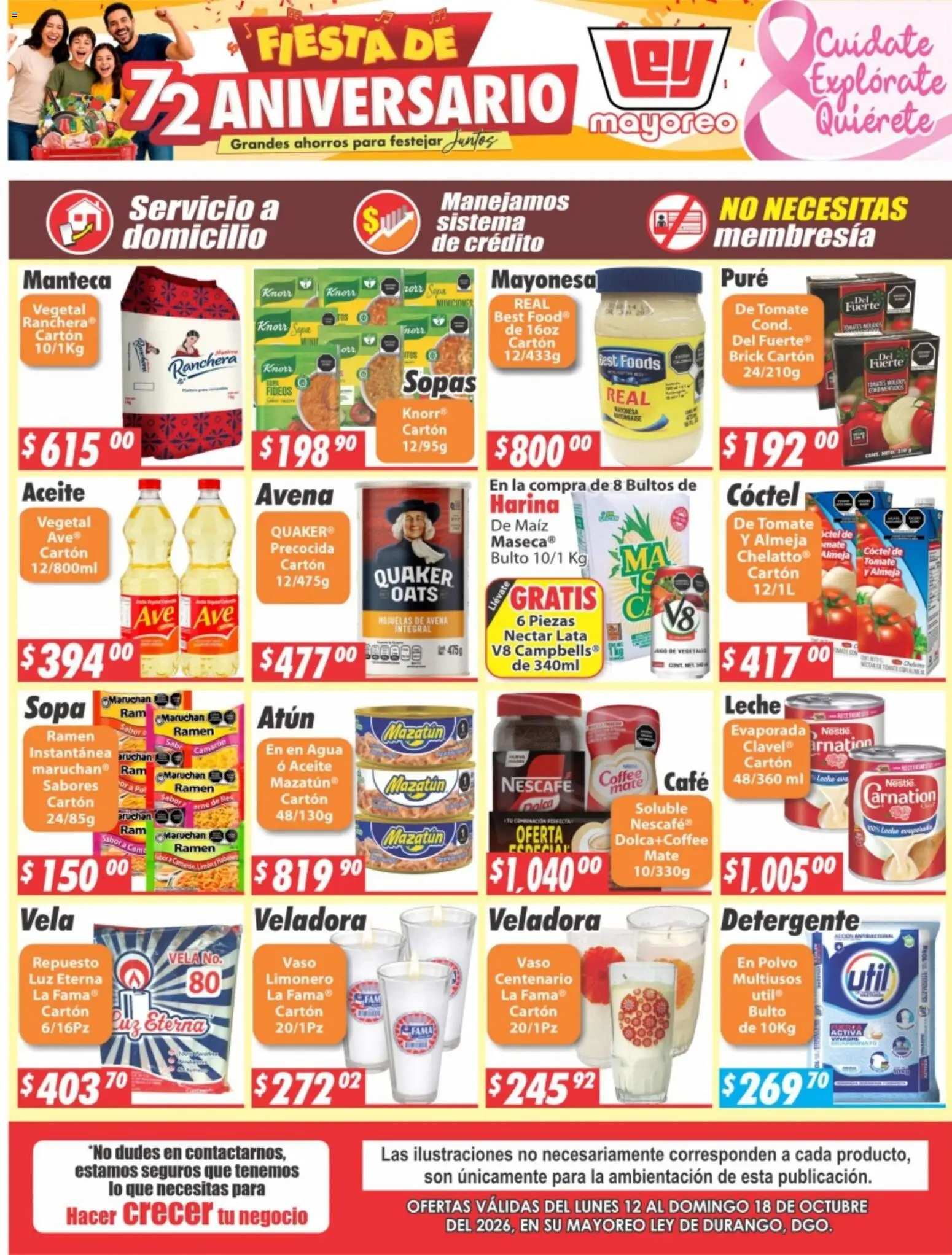 Nuevas ofertas de Casa Ley válidas en toda la República Mexicana desde el 12/10/2026. ¡Encuentra las mejores ofertas en Casa Ley folleto! | Página: 2