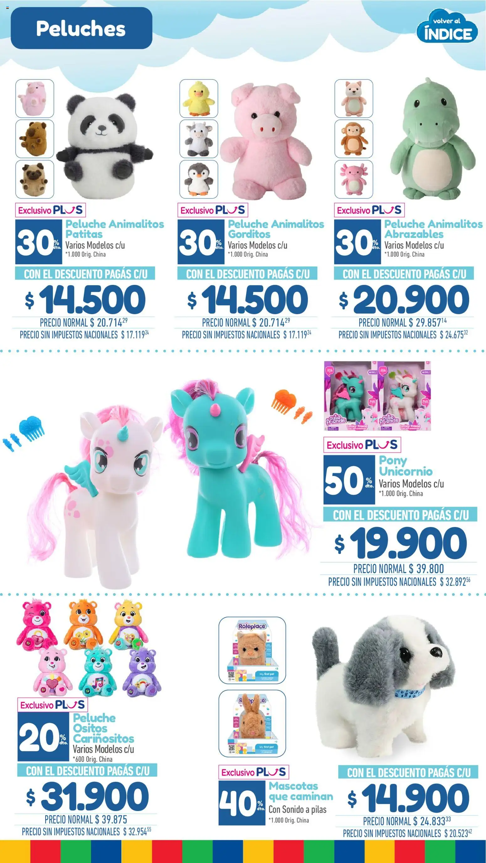 La Anonima Especial Día de la Niñez │ válido desde el 06/08/2026 | Página: 7 | Productos: Peluches, Pilas