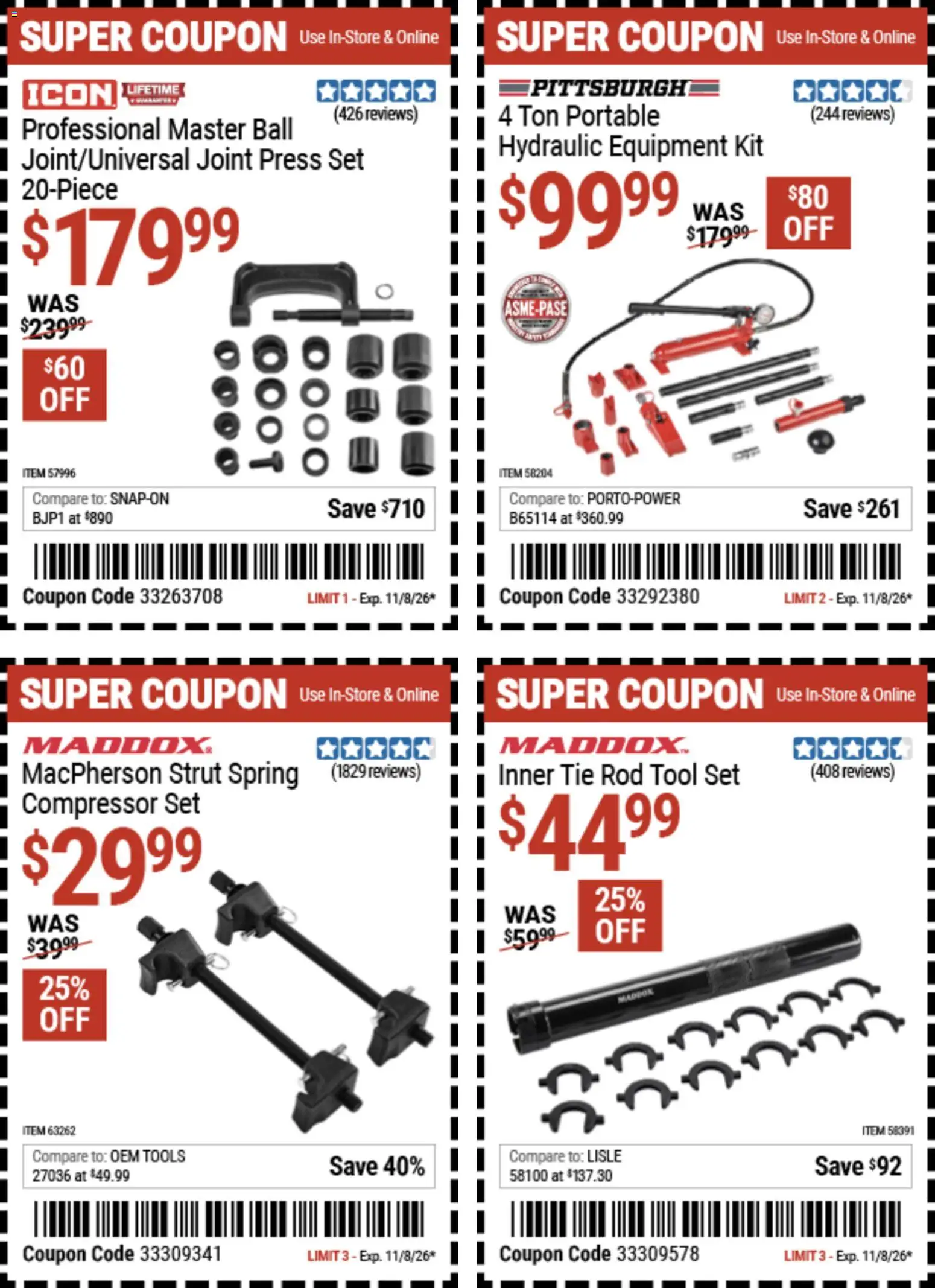 Harbor Freight Weekly Ad - valid from 10/26/2026 | Page: 14
