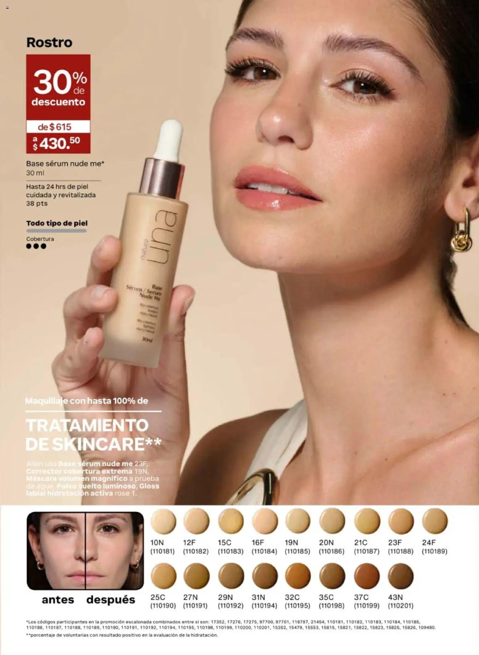 Nuevas ofertas de Natura válidas en toda la República Mexicana desde el 08.05.2026. ¡Encuentra las mejores ofertas en Natura campaña 8 2026! | Página: 60 | Productos: Serum, Máscara, Agua, Maquillaje