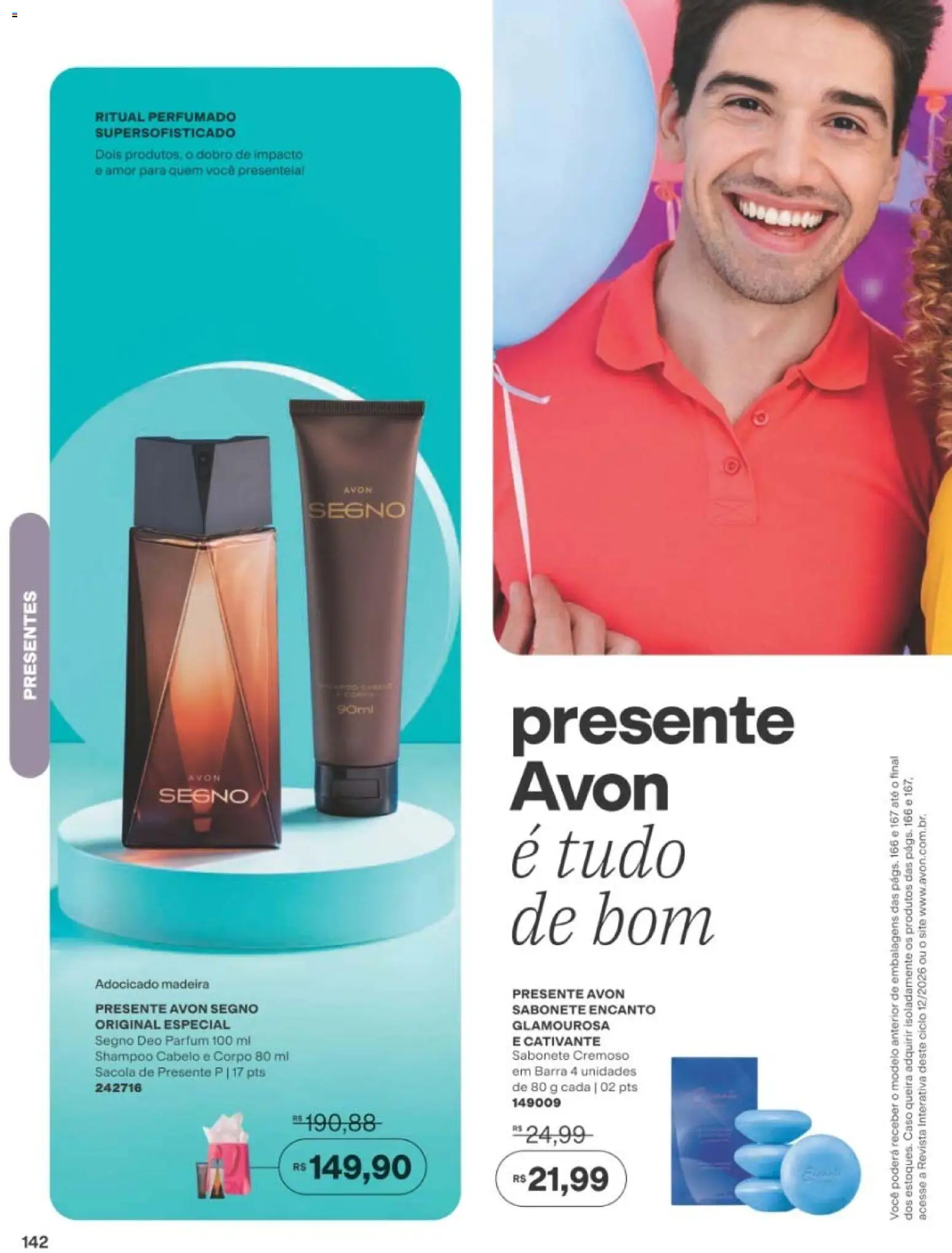 Avon Folheto - válido de 19/07/2026 | Página: 168 | Produtos: Shampoo, Revista, Sabonete
