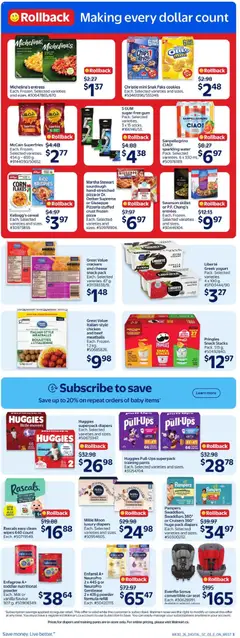 Preview of Walmart weekly flyer from shop Walmart valid from Aug 20, 2026 | Page: 4