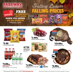 Preview of Fareway weekly ads valid from 10/12/2026