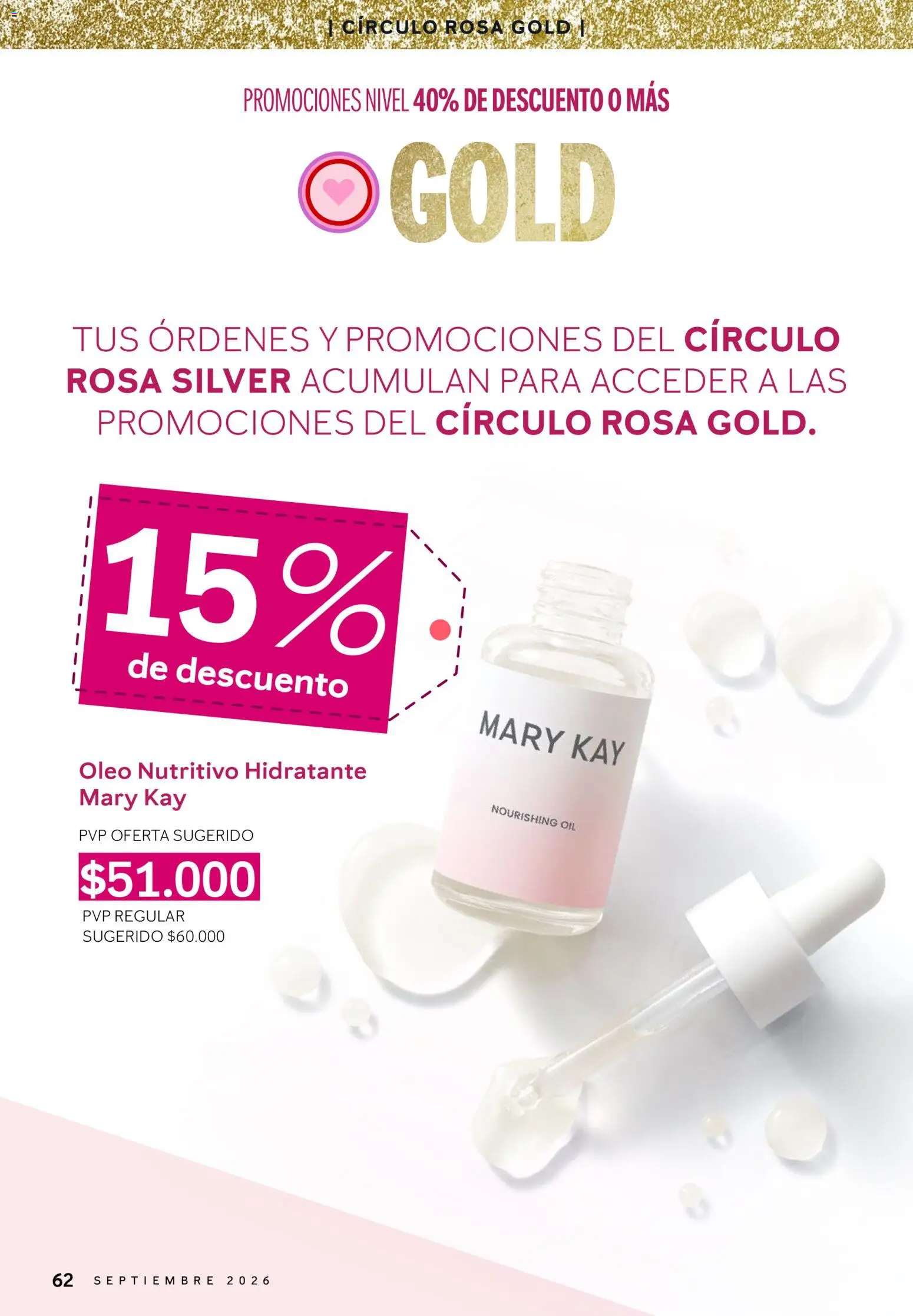 Mary Kay - Aplausos Septiembre 2026 │ válido desde el 01/09/2026 | Página: 62