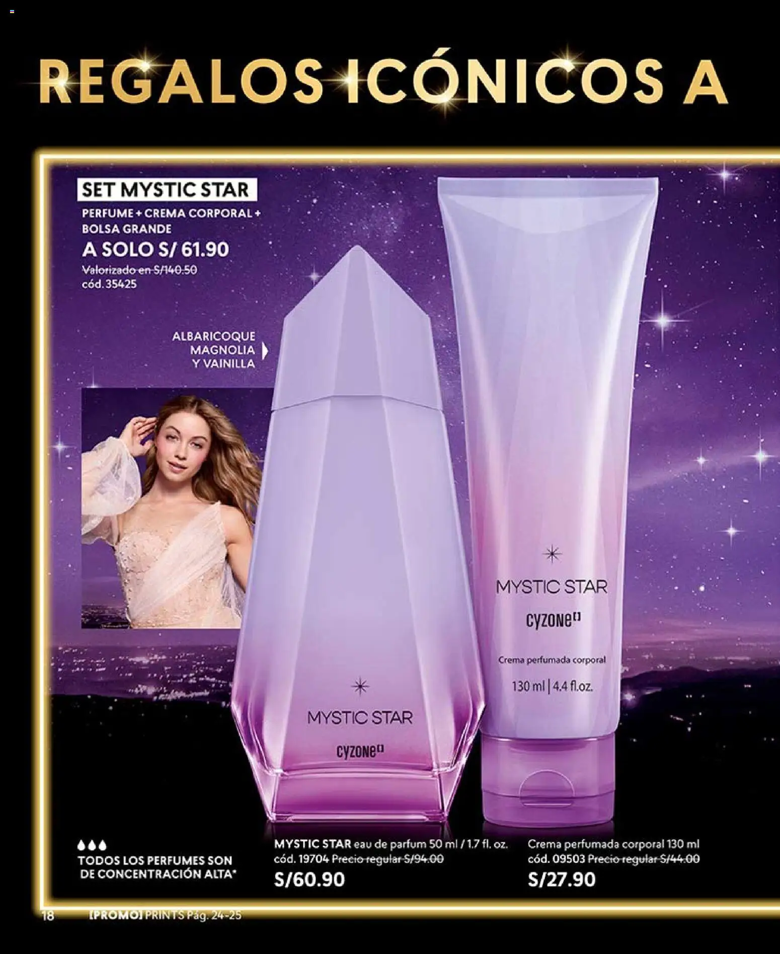 Catálogo CyZone válido desde 04.04.2026 | Página: 18 | Productos: Crema, Bolsa, Perfume