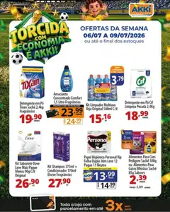 Akki Atacadista - Ofertas da semana - Pré-Visualização do folheto da loja Akki Atacadista, válido de 06/07/2026