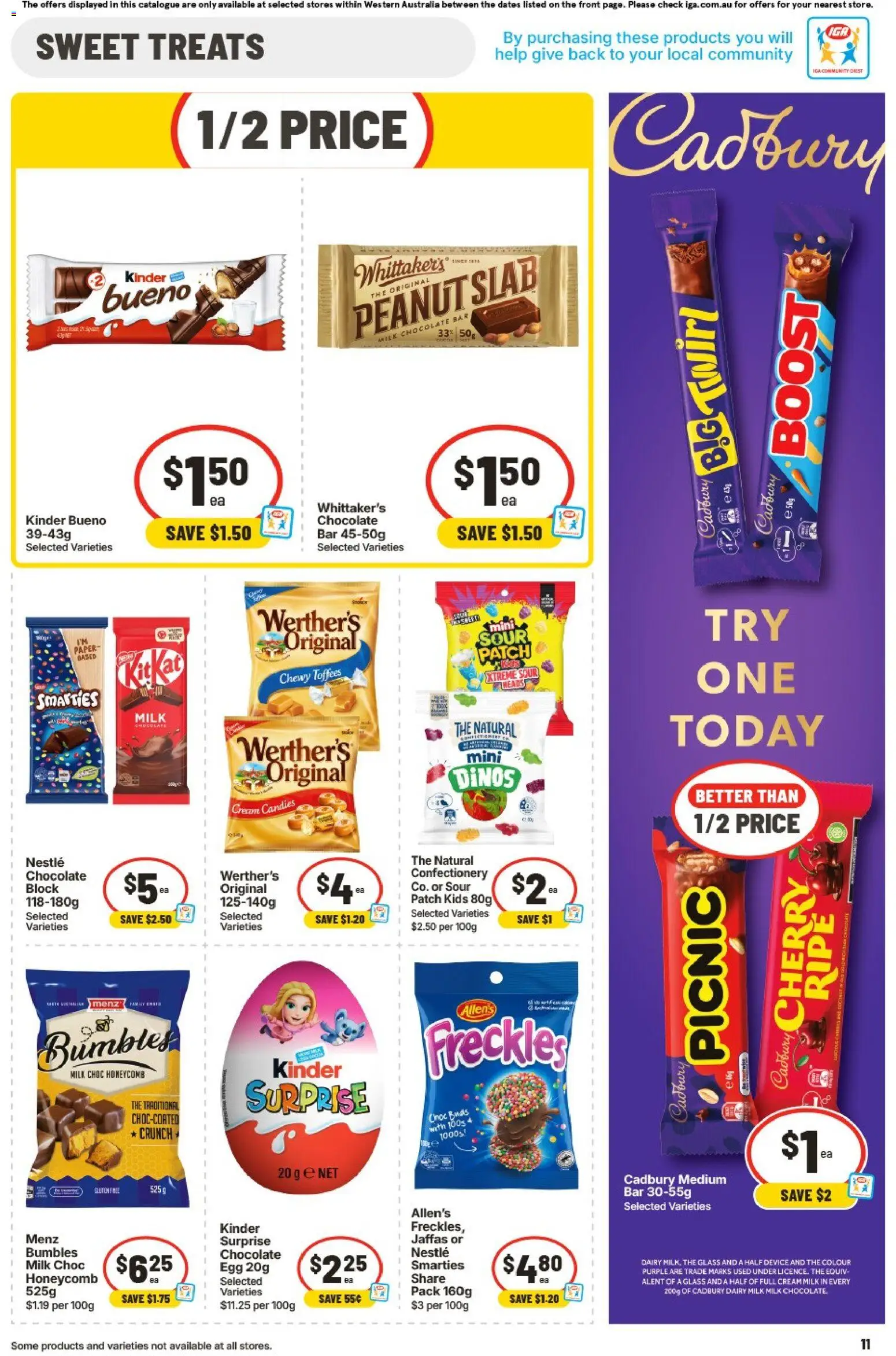 IGA catalogue - valid from 17.06.2026 | Page: 11 | Products: Milk, Dairy, Cream, Device