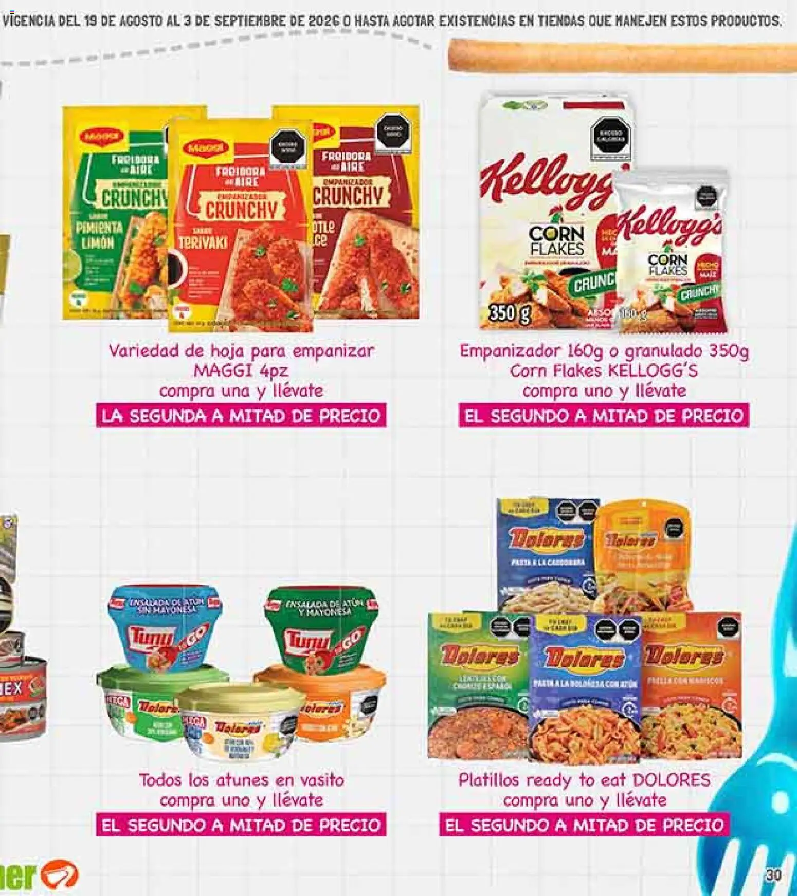 Nuevas ofertas de La Comer válidas en toda la República Mexicana desde el 19/08/2026. ¡Encuentra las mejores ofertas en La Comer folleto! | Página: 59 | Productos: Pimienta, Limón, Ensalada