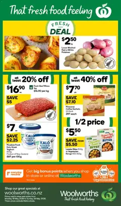 Woolworths catalogue preview  - valid from 18.05.2026