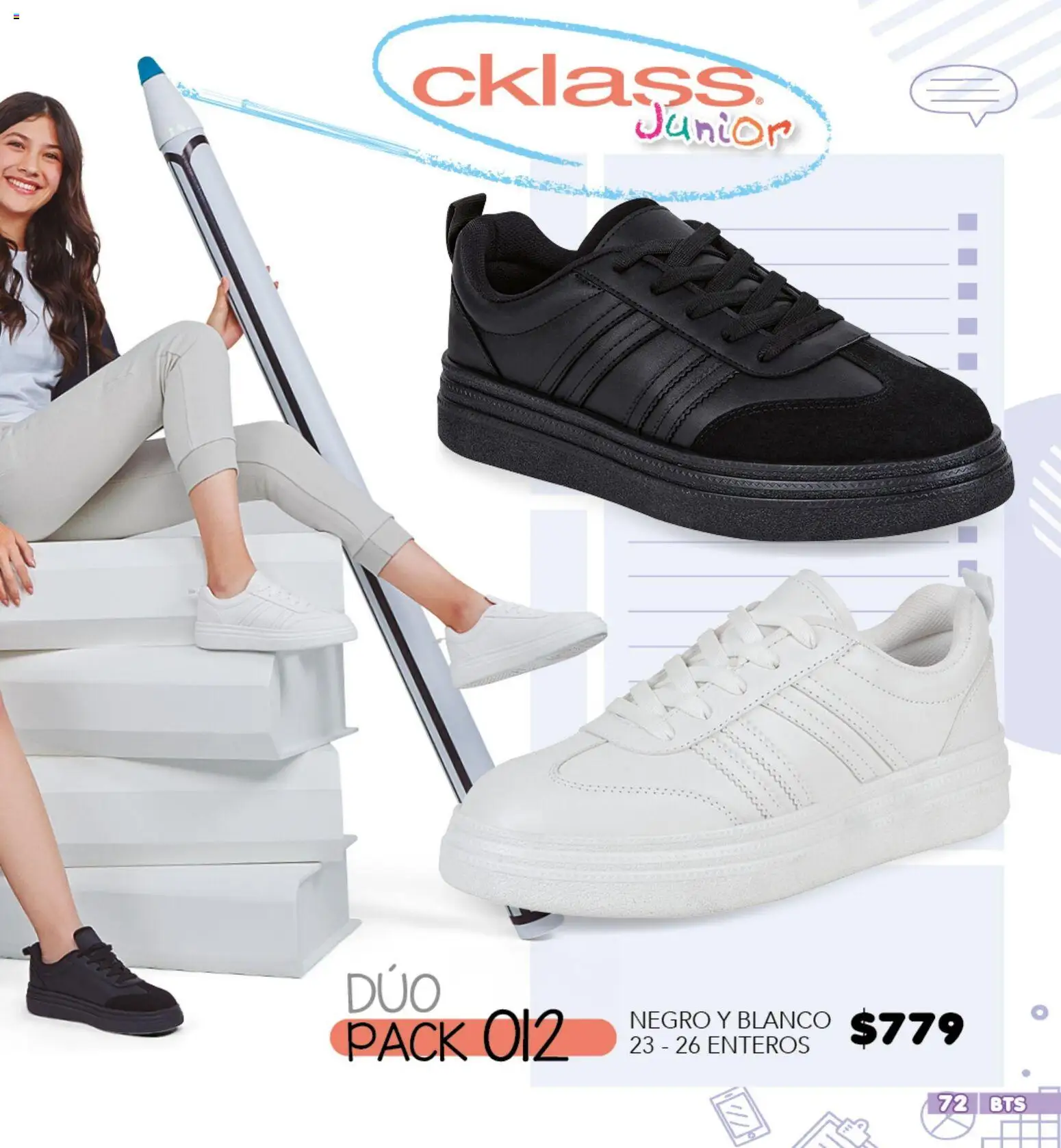 Nuevas ofertas de Cklass válidas en toda la República Mexicana desde el 09.06.2026. ¡Encuentra las mejores ofertas en Cklass catálogo Escolar! | Página: 73
