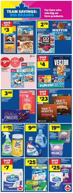 Preview of Real Canadian Superstore weekly flyer / circulaire from shop Real Canadian Superstore valid from Jul 2, 2026 | Page: 21 | Products: Flakes, Dishwasher, Coffee, Chocolate