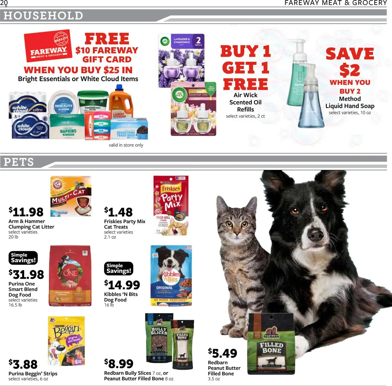 Fareway Weekly Ad - valid from 09/14/2026 | Page: 20 | Products: Meat, Hammer, Butter, Peanut butter