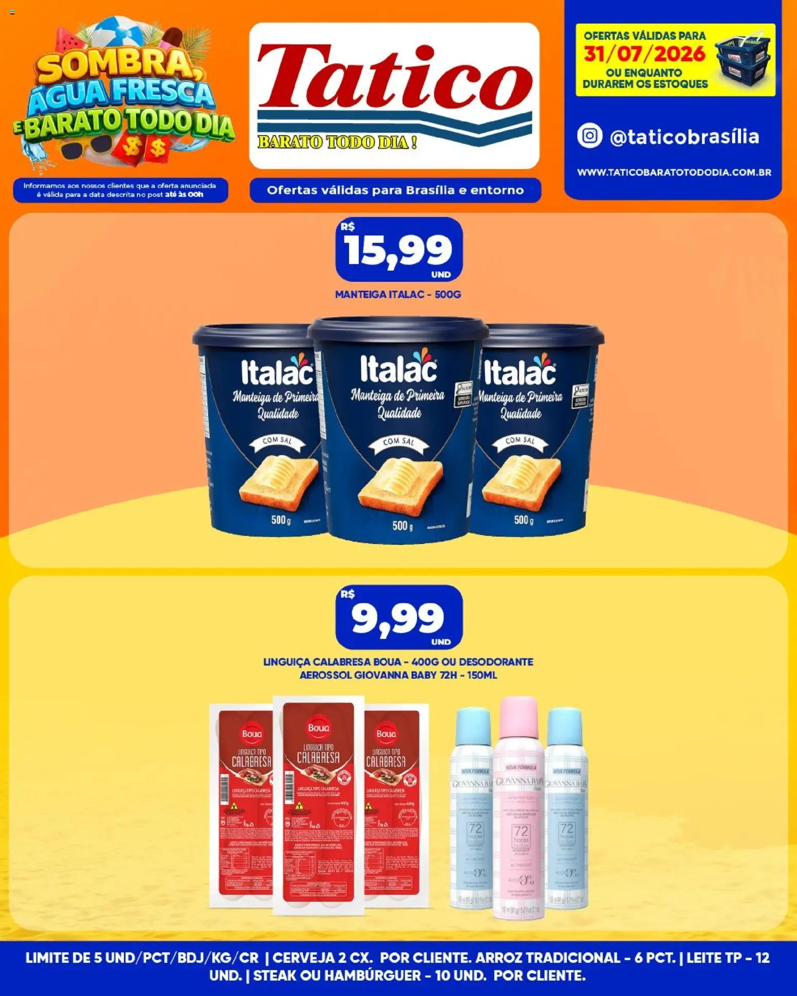 Tatico Folheto - válido de 01/08/2026 | Página: 37