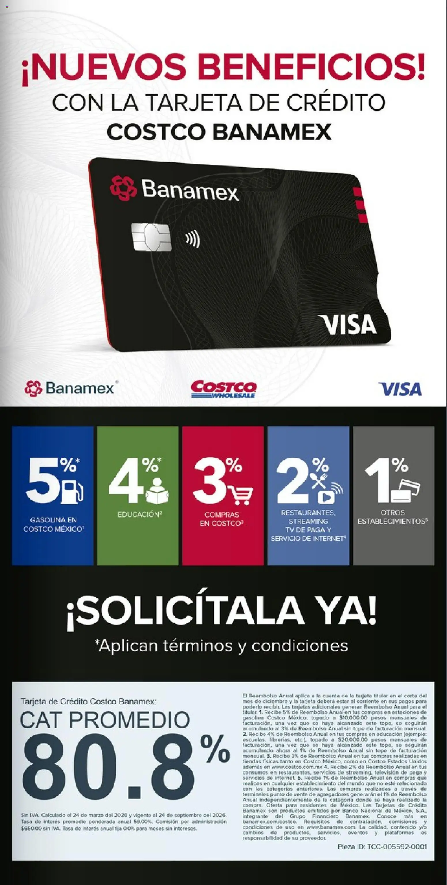Nuevas ofertas de Costco válidas en toda la República Mexicana desde el 15/06/2026. ¡Encuentra las mejores ofertas en Costco catálogo Descuentos exclusivos! | Página: 39 | Productos: Banco, Televisión