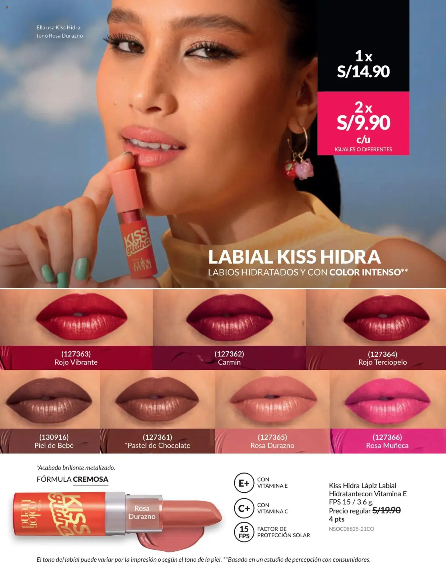 Catálogo Avon válido desde 17.06.2026 | Página: 53 | Productos: Lápiz labial, Chocolate