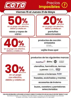 Vista previa Coto - Renova válido desde el 15.05.2026