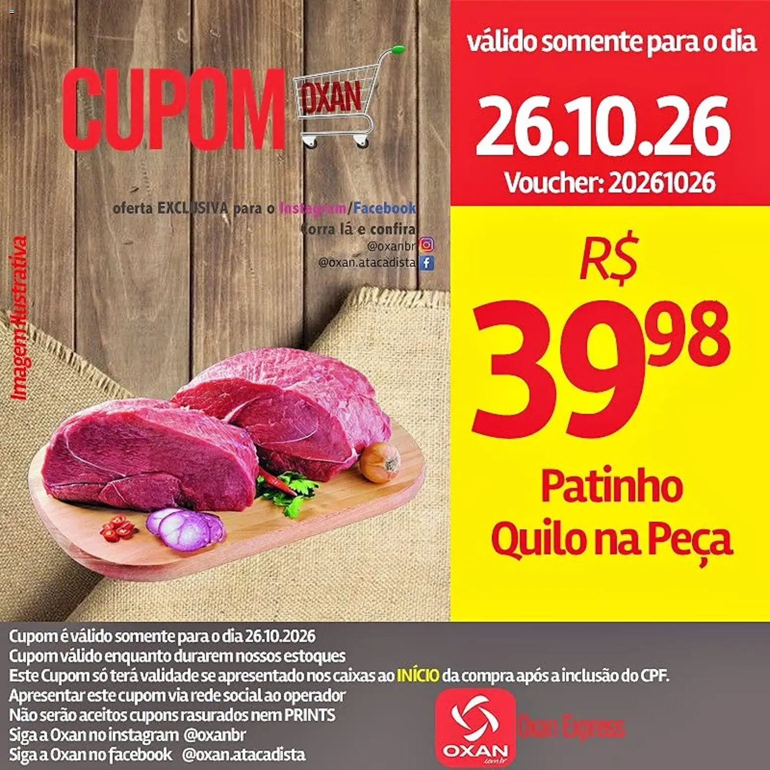 Oxan Atacadista Folheto - válido de 26/10/2026 | Página: 20