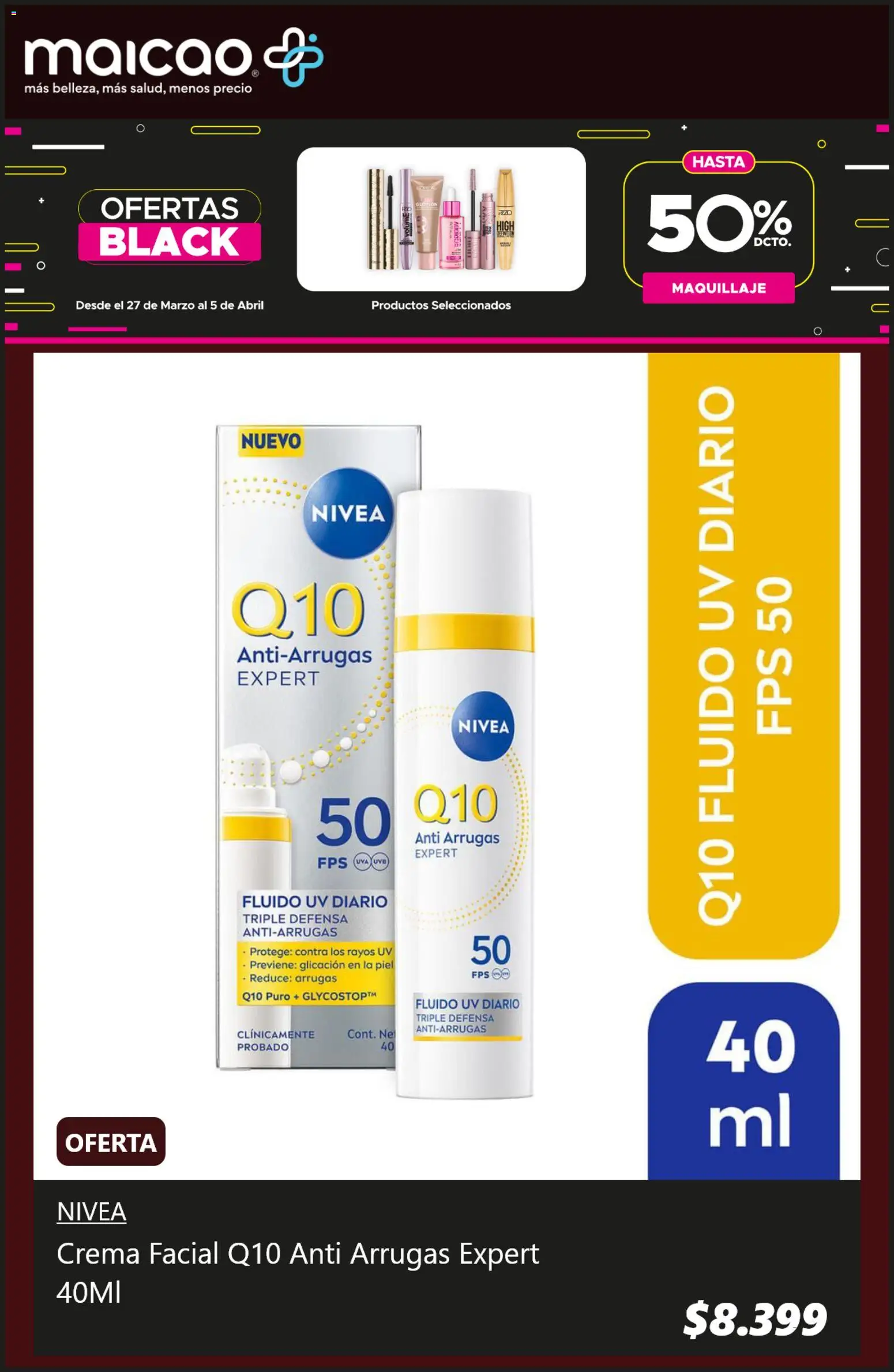 Maicao ofertas  │ válido desde el 02.04.2026 | Página: 4 | Productos: Uva, Maquillaje, Crema