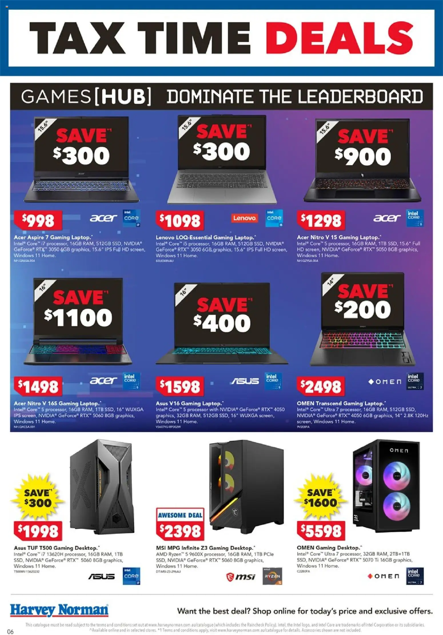 Harvey Norman catalogue - valid from 19/06/2026 | Page: 6 | Products: Accessories, Desktop