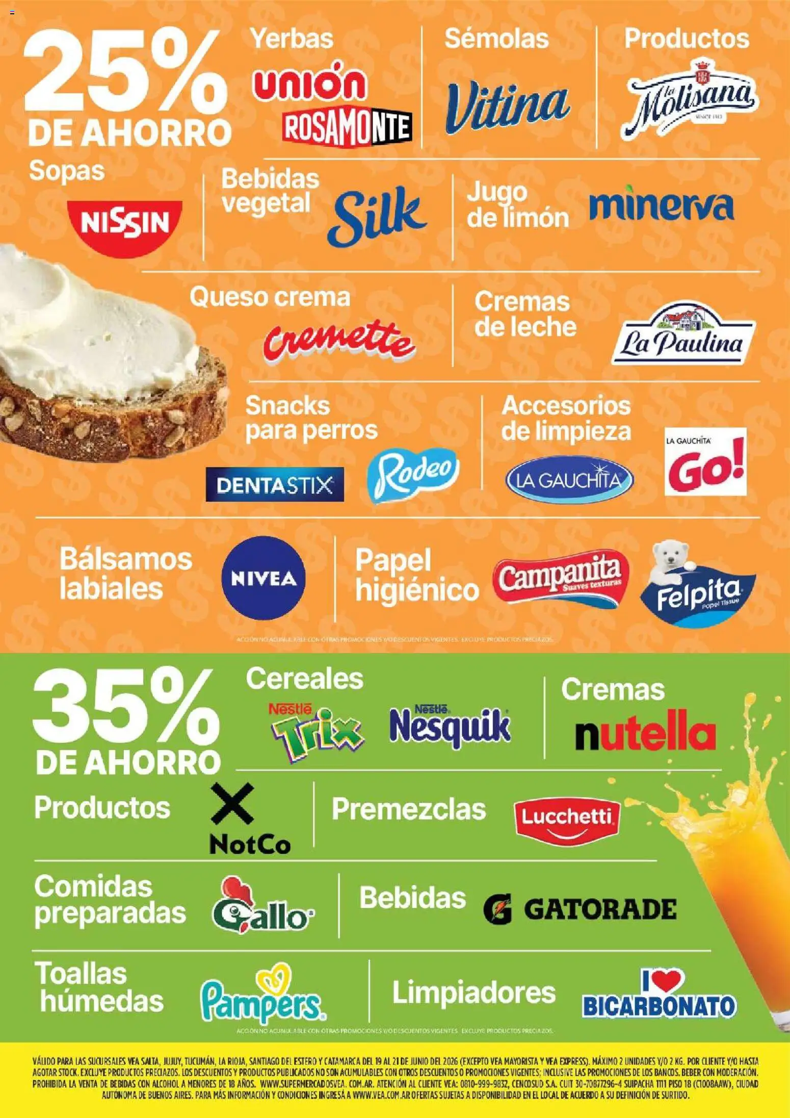 Vea - Fin de semana de Ahorro │ válido desde el 19.06.2026 | Página: 6