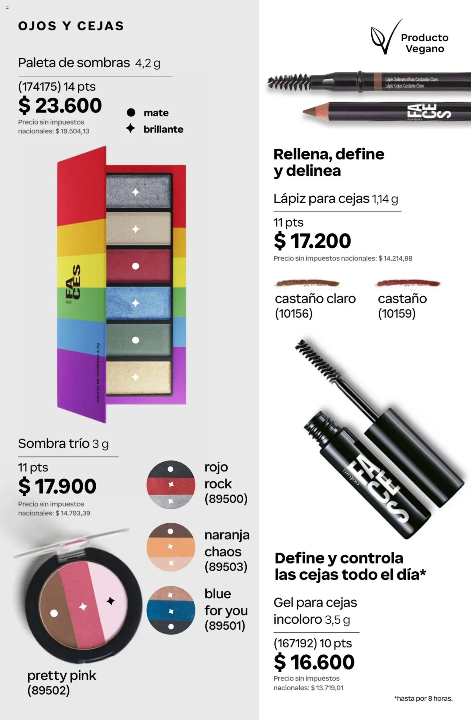Catálogo Natura Ciclo 13 │ válido desde el 02/09/2026 | Página: 168 | Productos: Mate, Sombra, Paleta