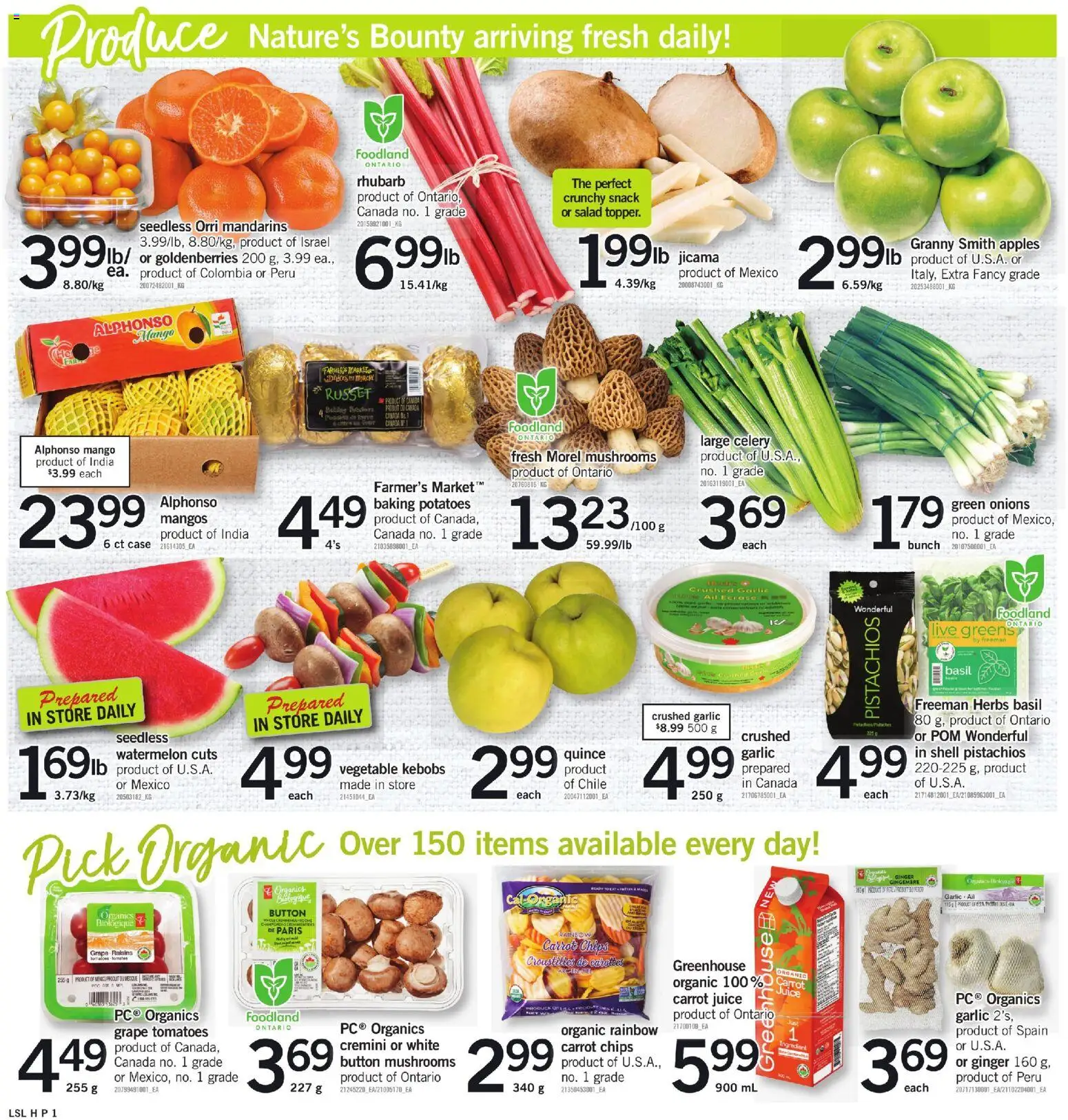 Loblaws flyer valid from 30.04.2026 | Page: 2 | Products: Chips, Carrot, Salad, Case
