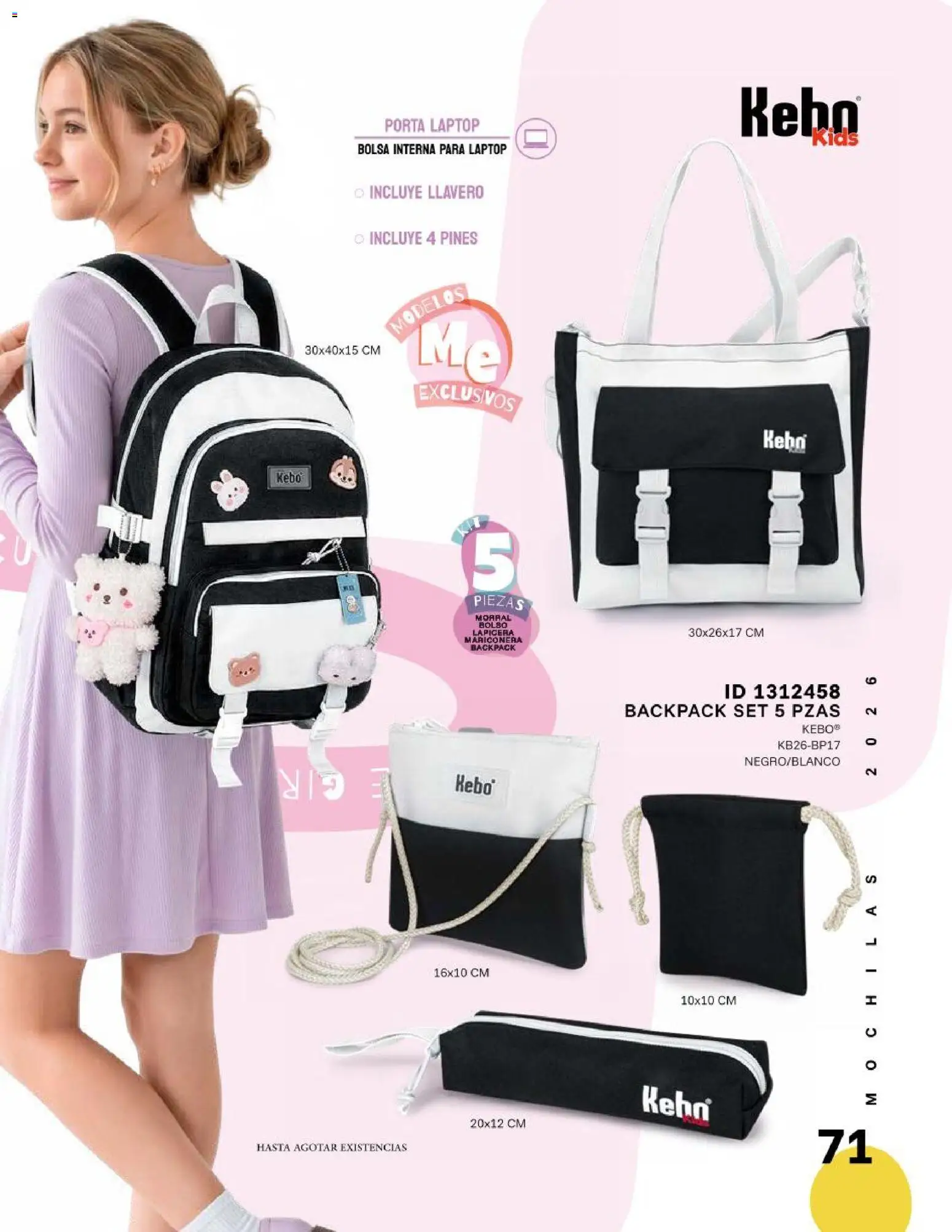 Nuevas ofertas de Price Shoes válidas en toda la República Mexicana desde el 12.06.2026. ¡Encuentra las mejores ofertas en Price Shoes catálogo Mochilas! | Página: 71 | Productos: Bolsa, Llavero, Bolso, Morral