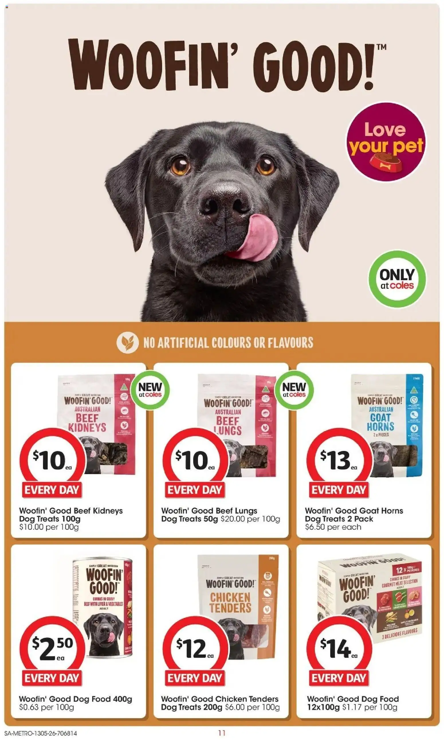 Coles catalogue - valid from 13.05.2026 | Page: 11 | Products: Chicken, Beef, Meat, Vegetables