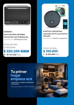 Vista previa Pardo - Catálogo válido desde el 02/09/2026 | Página: 2 | Productos: Horno, Aspiradora, Freidora, Mesa