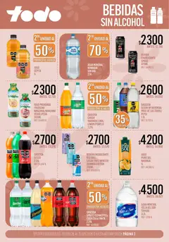 Vista previa Supermercados TODO catálogo válido desde el 08/09/2026 | Página: 3 | Productos: Fanta, Agua, Agua mineral, Jugo
