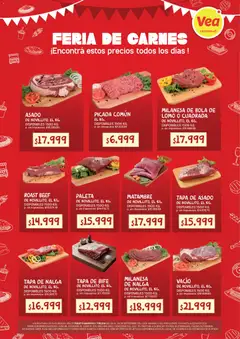 Vista previa Vea - Feria de Carne Chubut válido desde el 04/09/2026