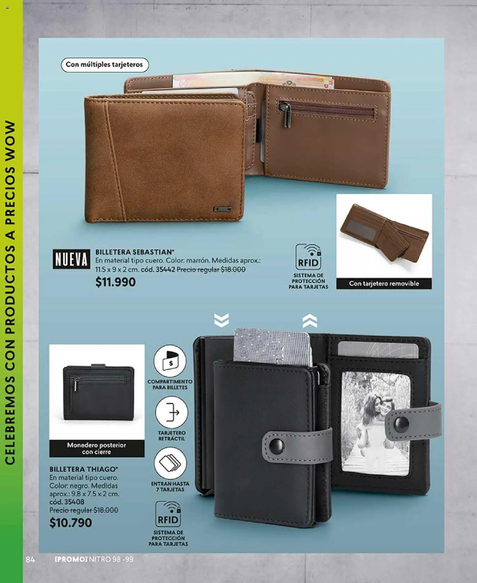 Catálogo CyZone Campaña 11 │ válido desde el 14.06.2026 | Página: 96 | Productos: Monedero, Billetera