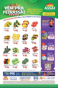 Assaí Atacadista ofertas - PR - Pré-Visualização do folheto da loja Assaí Atacadista, válido de 10/10/2026