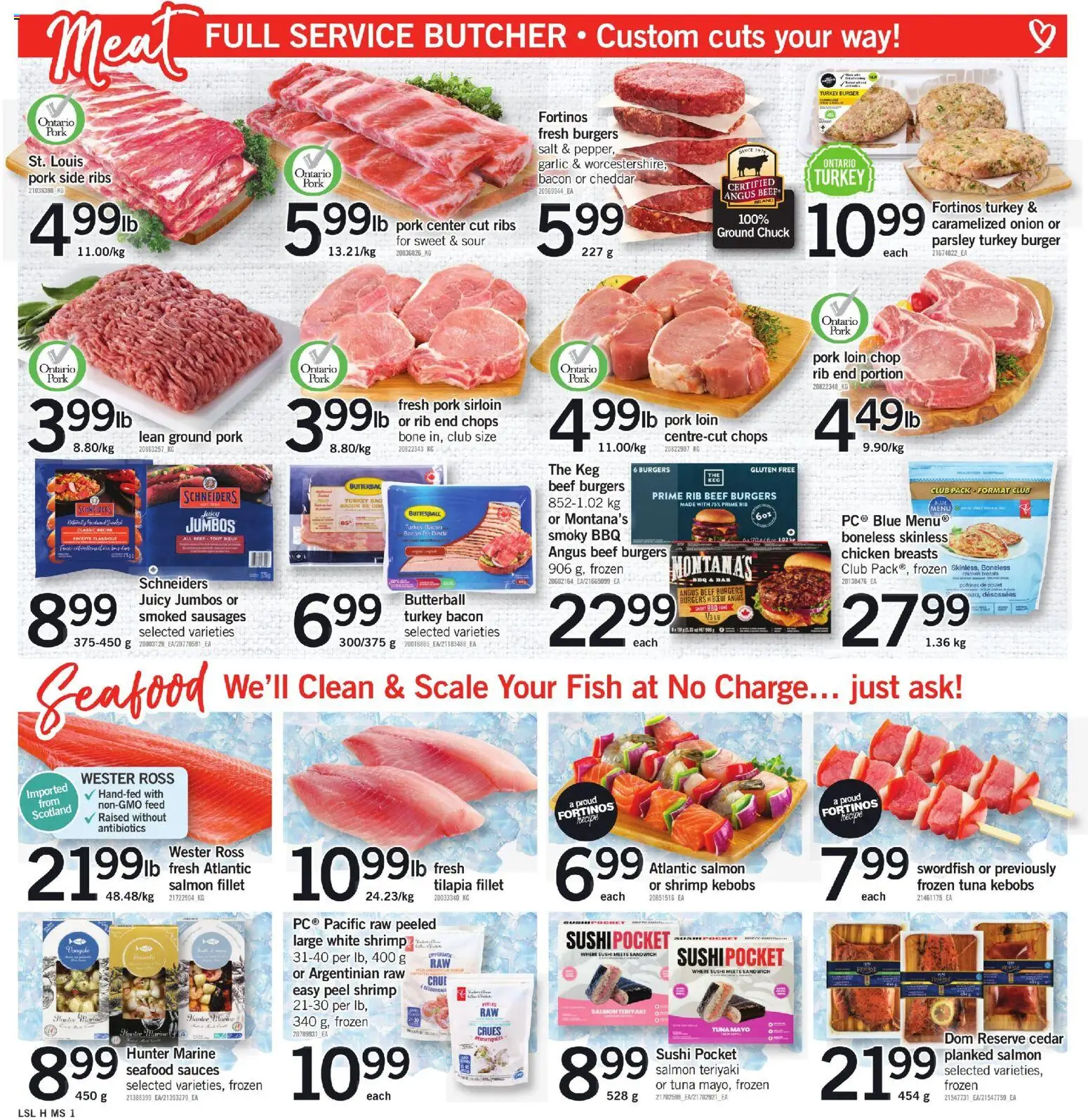 Loblaws flyer valid from 30.04.2026 | Page: 6 | Products: Beef, Chicken breasts, Chicken, Pork
