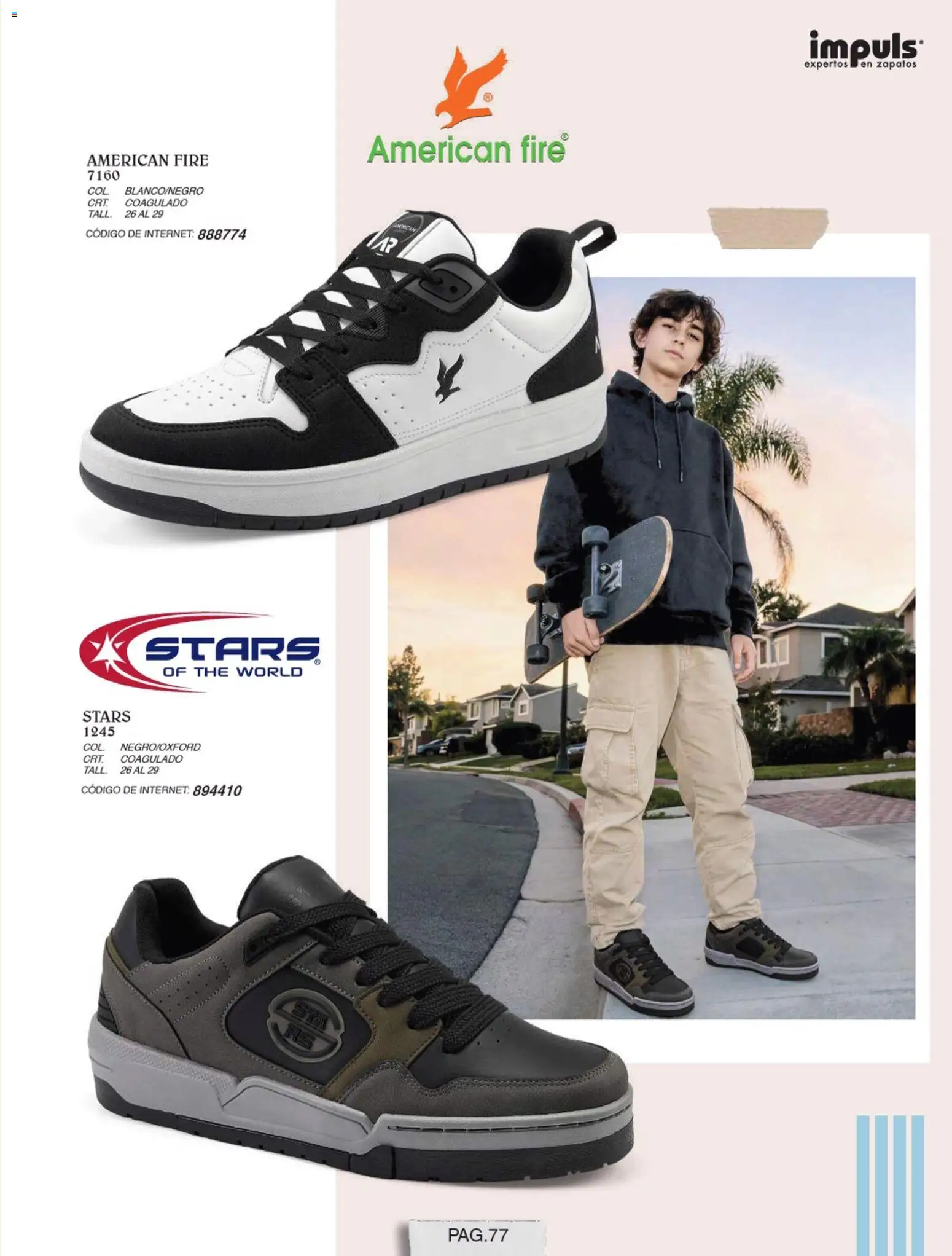 Nuevas ofertas de Impuls válidas en toda la República Mexicana desde el 01/07/2026. ¡Encuentra las mejores ofertas en Impuls catálogo Caballero! | Página: 79 | Productos: Zapatos