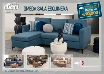 Vista previa de Muebles Dico catálogo Todo menos de 10000 Pacifico, nuevo folleto de la tienda, válido en México a partir del 09/04/2026 | Página: 34 | Productos: Chocolate