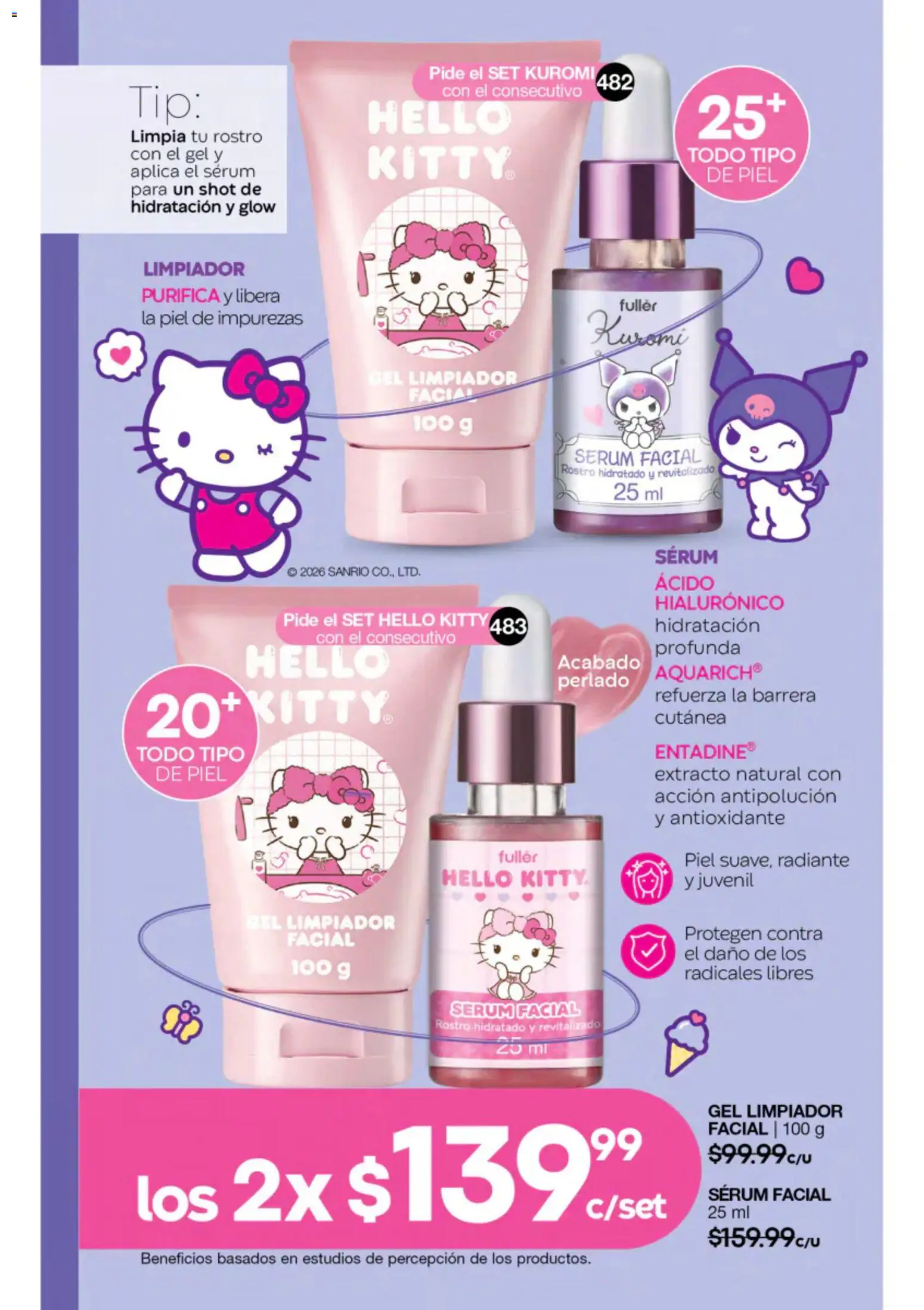 Nuevas ofertas de Fuller válidas en toda la República Mexicana desde el 22/07/2026. ¡Encuentra las mejores ofertas en Fuller campaña 8 2026! | Página: 116 | Productos: Limpiador, Radiante, Limpiador facial, Shot