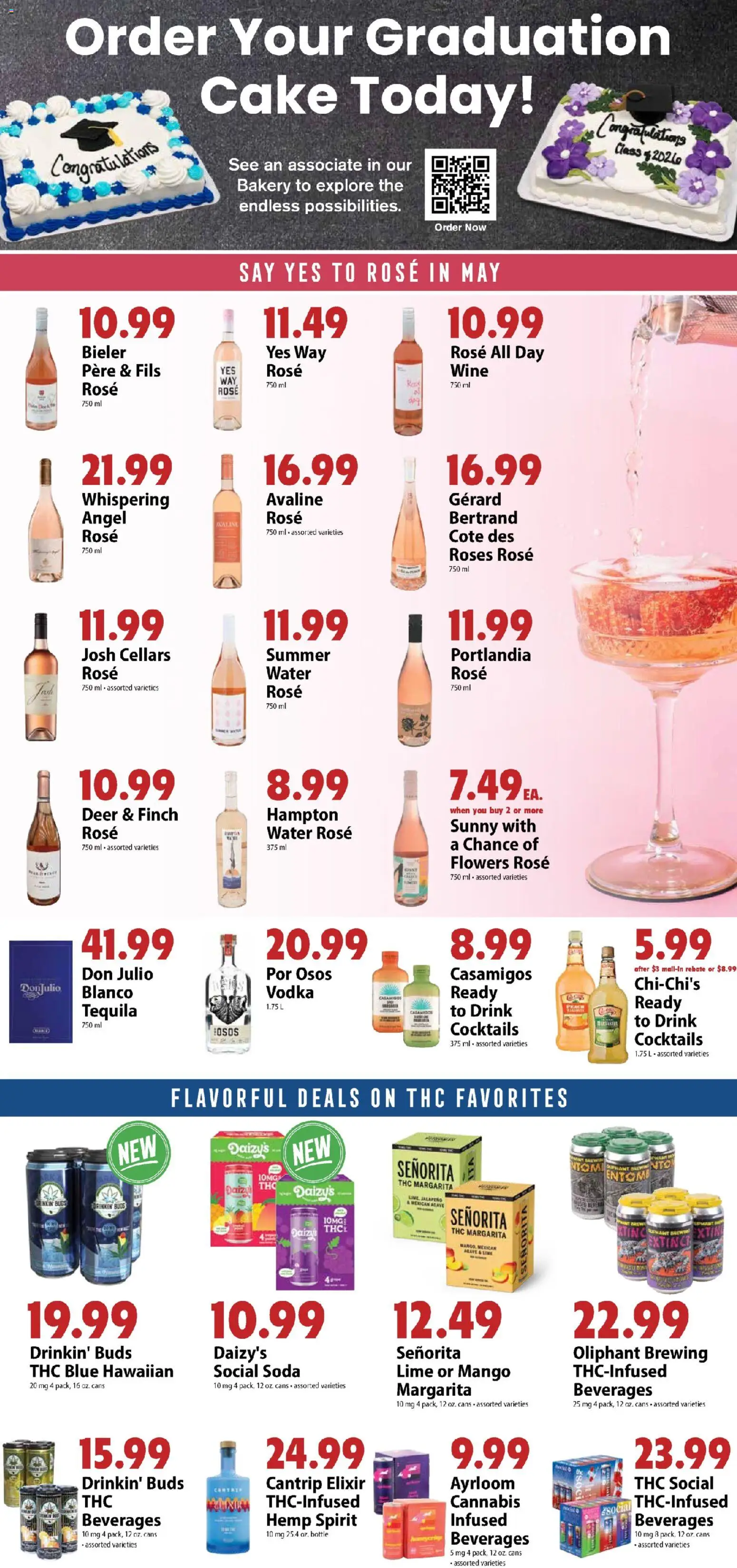 Festival Foods Weekly Ad - valid from 20.05.2026 | Page: 8 | Products: Wine, Vodka, Mango, Lime