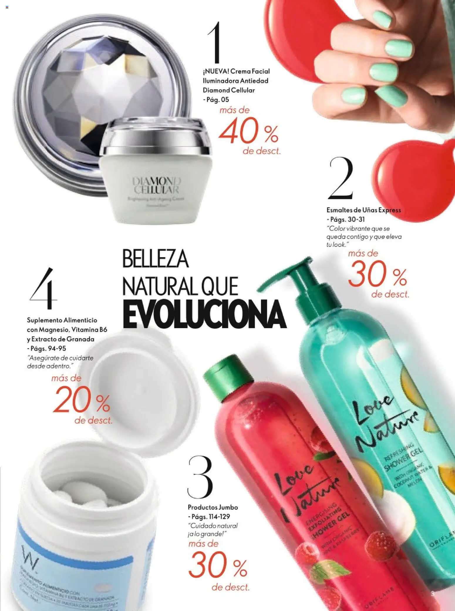 Nuevas ofertas de Oriflame válidas en toda la República Mexicana desde el 20.06.2026. ¡Encuentra las mejores ofertas en Oriflame campaña 9 2026! | Página: 3 | Productos: Crema