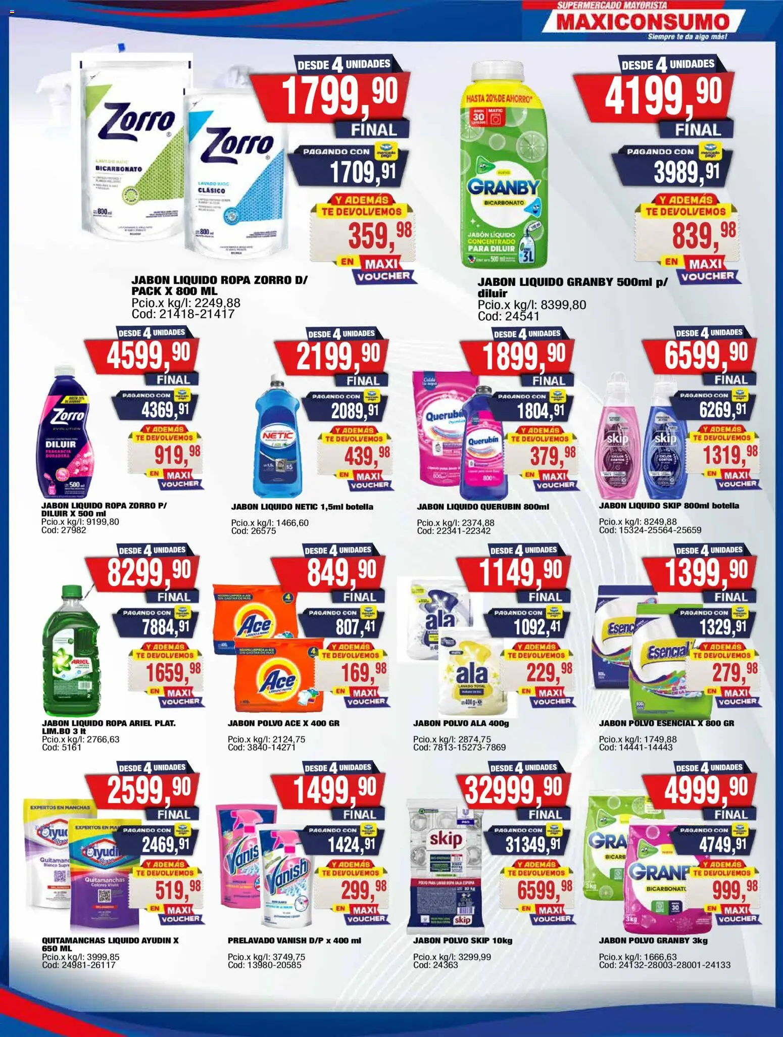 Maxiconsumo ofertas │ válido desde el 16.03.2026 | Página: 23 | Productos: Fragancia, Jabón líquido, Jabón, Té