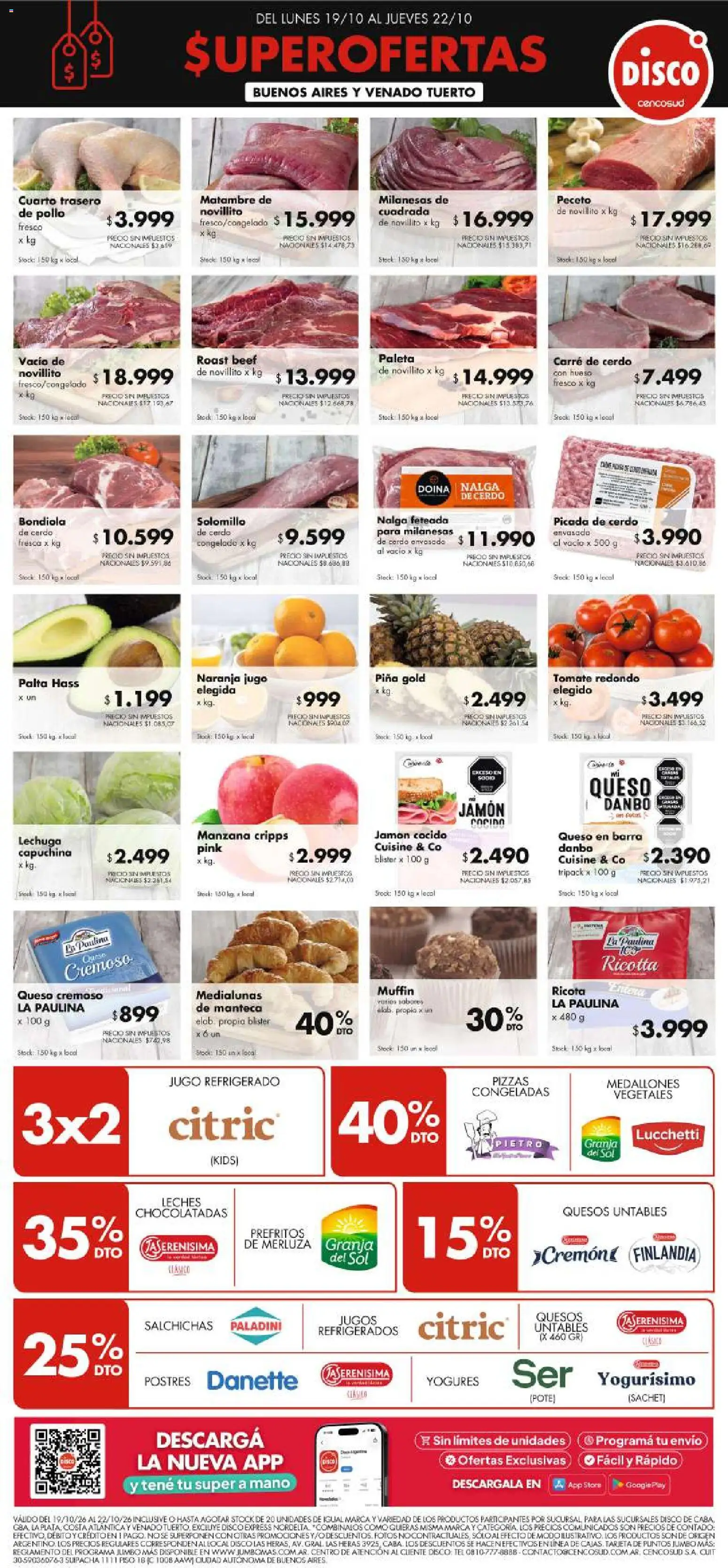 Disco - FERIA DE FRESCOS BSAS │ válido desde el 19/10/2026 | Página: 1