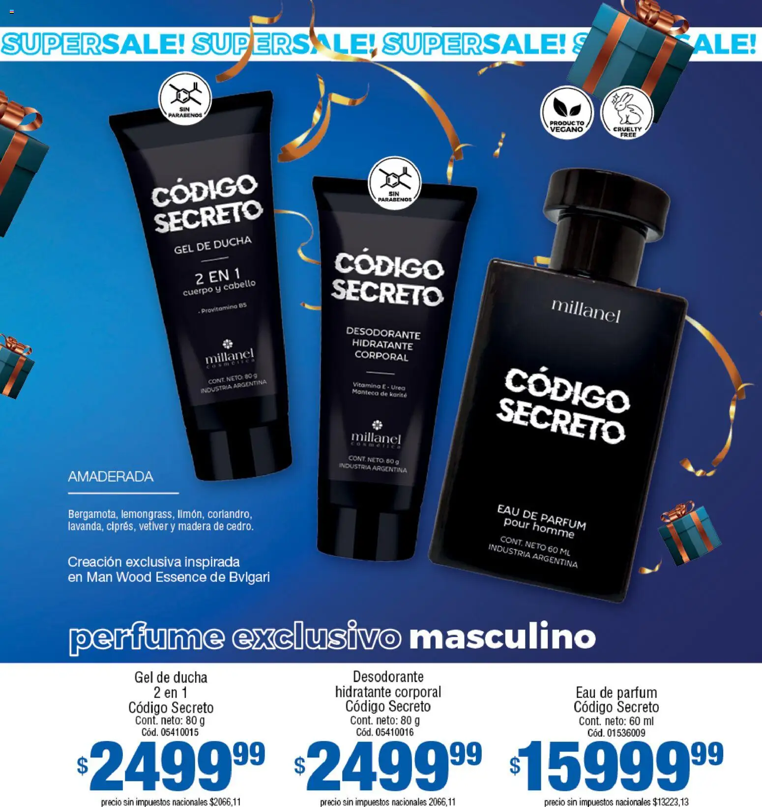 Millanel - Catálogo │ válido desde el 25.05.2026 | Página: 107 | Productos: Ducha, Perfume, Desodorante, Manteca