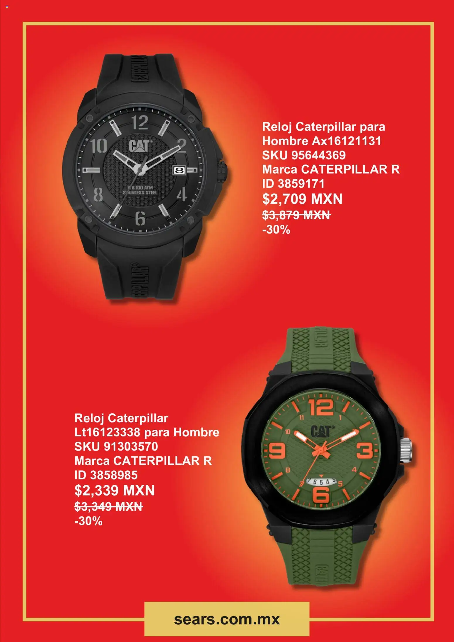 Nuevas ofertas de Sears válidas en toda la República Mexicana desde el 01.06.2026. ¡Encuentra las mejores ofertas en Sears promociones! | Página: 4 | Productos: Reloj