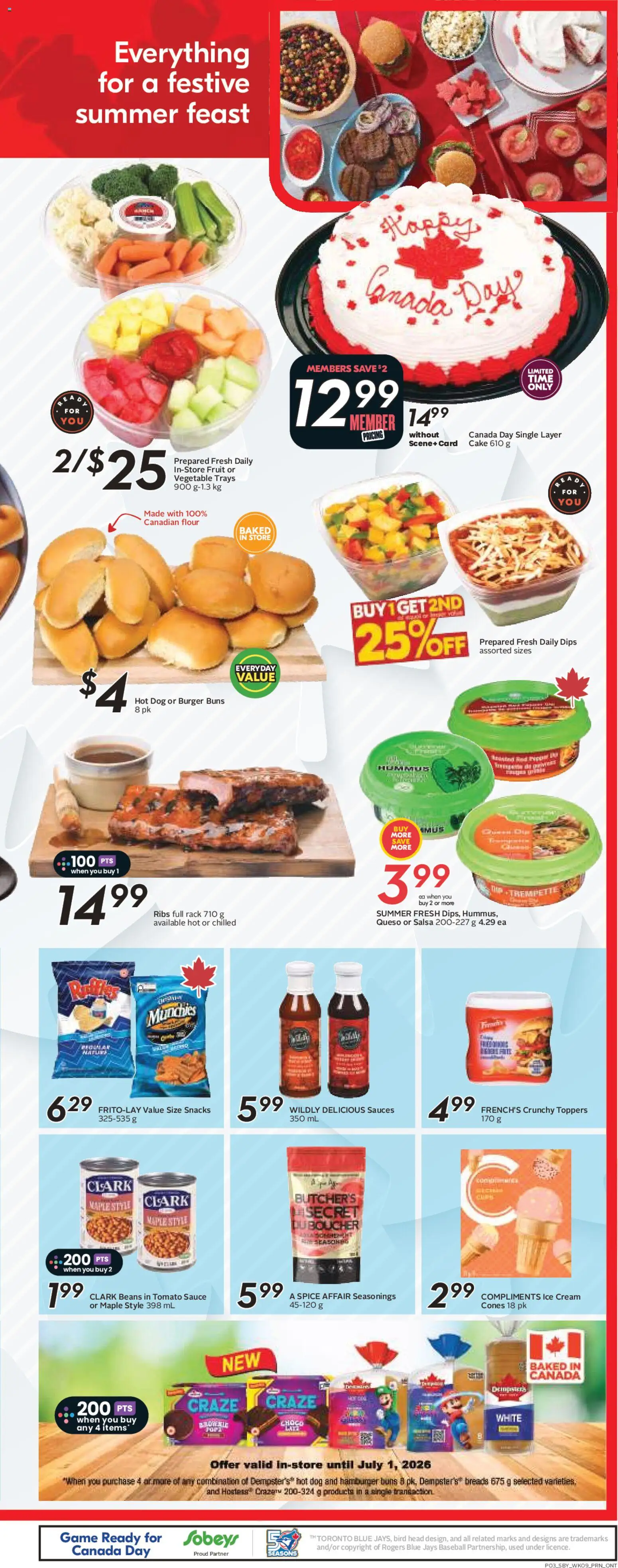 Sobeys flyer valid from Jun 25, 2026 | Page: 6