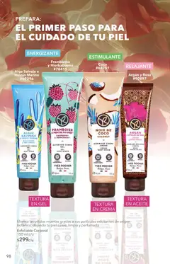 Vista previa de Yves Rocher campaña 7 2026, nuevo folleto de la tienda, válido en México a partir del 12.05.2026 | Página: 100 | Productos: Crema, Hinojo, Exfoliante corporal, Aceite