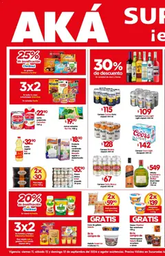 Vista previa de Arteli folleto Aká Superbodegas Foraneas, nuevo folleto de la tienda, válido en México a partir del 11/09/2026