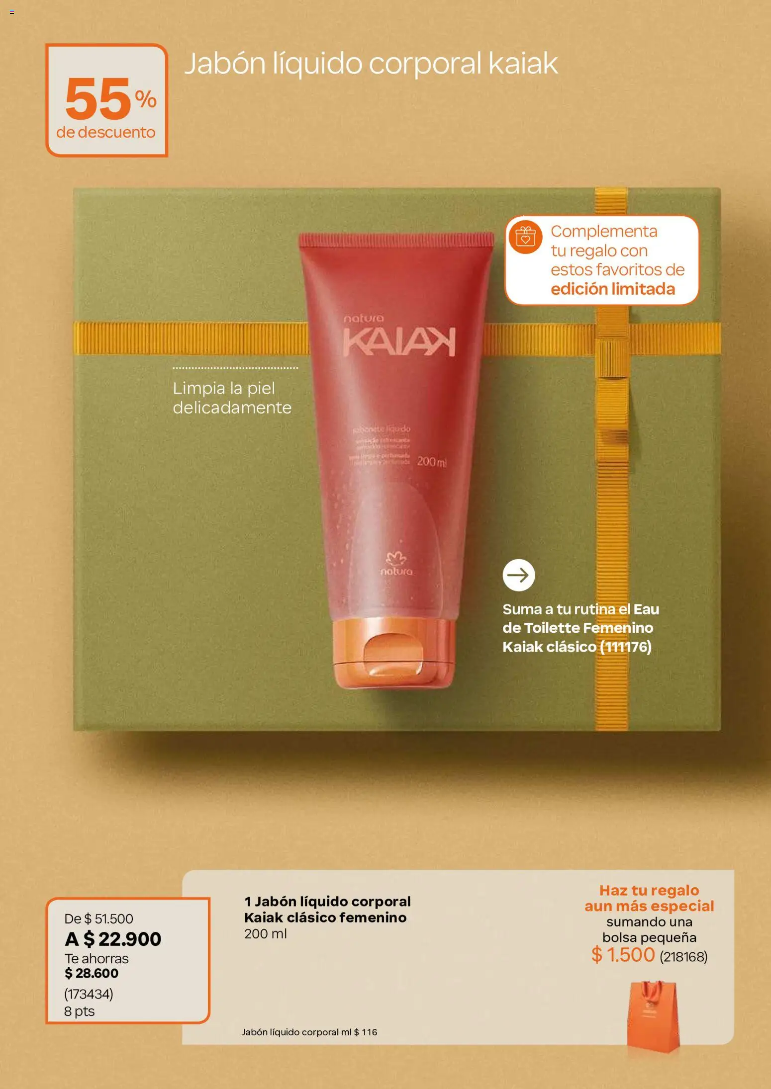 Natura revista - valida desde el 11.06.2026 | Página: 13 | Productos: Té, Bolsa, Jabón líquido, Eau de toilette